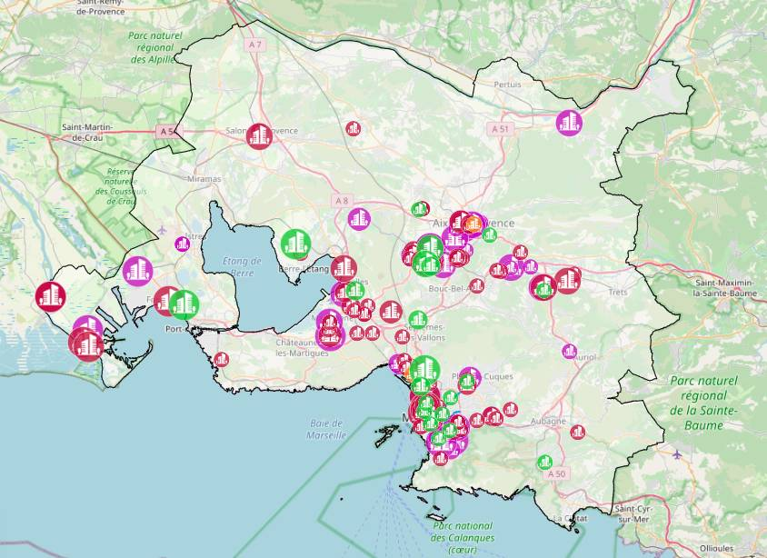iread_geospace's tweet photo. À l’occasion du focus « Échelle(s) » sur #Marseille dans le magazine Business Immo Global par @businessimmo, nous vous proposons une cartographie interactive qui englobe différentes données sur le territoire d'#AMPMétropole ➡ https://t.co/qVrEtT8mUJ https://t.co/sfs605GPtQ