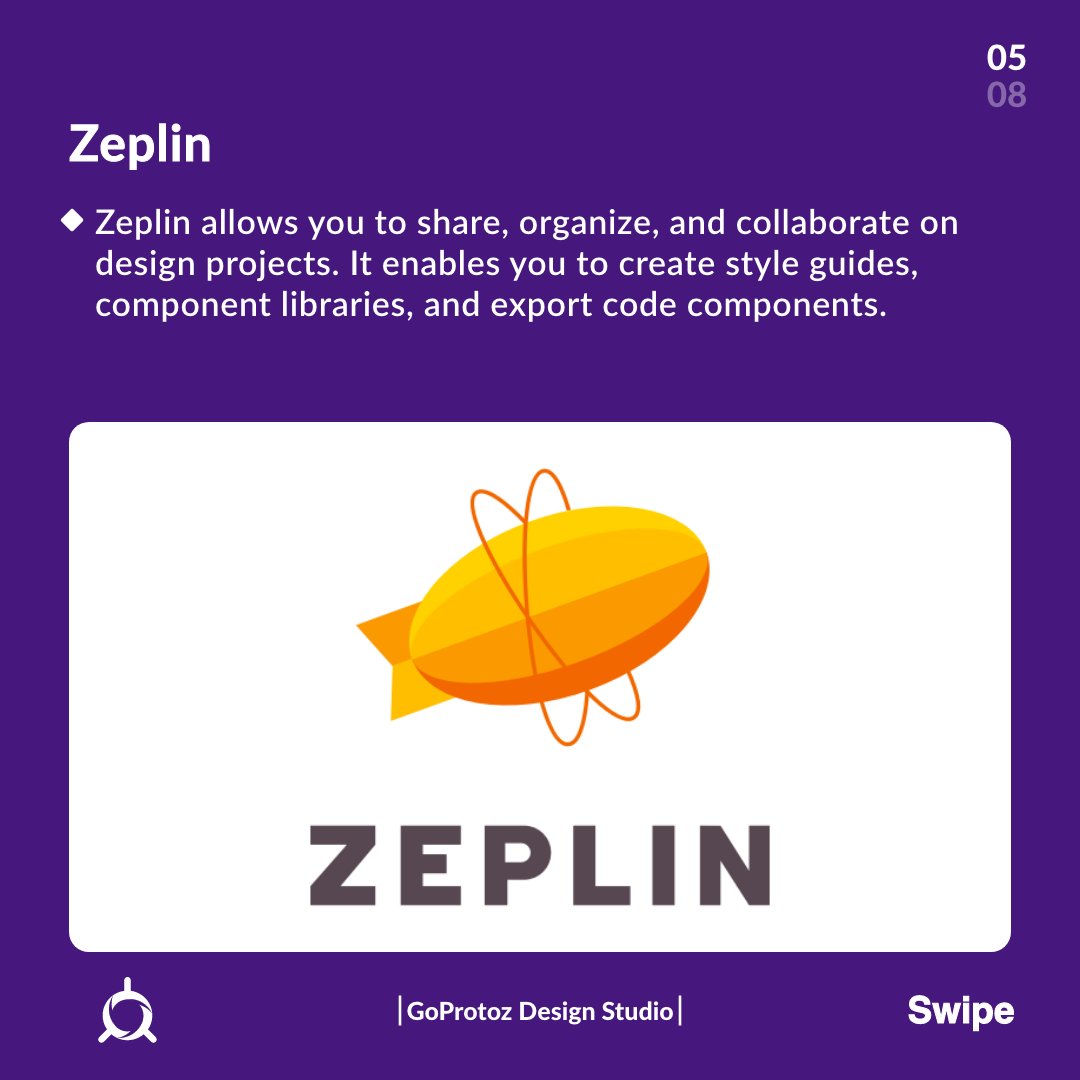 goprotoz's tweet photo. 8 Awesome design tools 🔥
Hope you all liked this ❤
Leave your thoughts in the comment section 👇
Helpful?😅
Part - 2 😁
#ui #ux #uidesign #uiux #uiuxdesign #uxdesig #rstats #artpostor https://t.co/nHGODslRGa