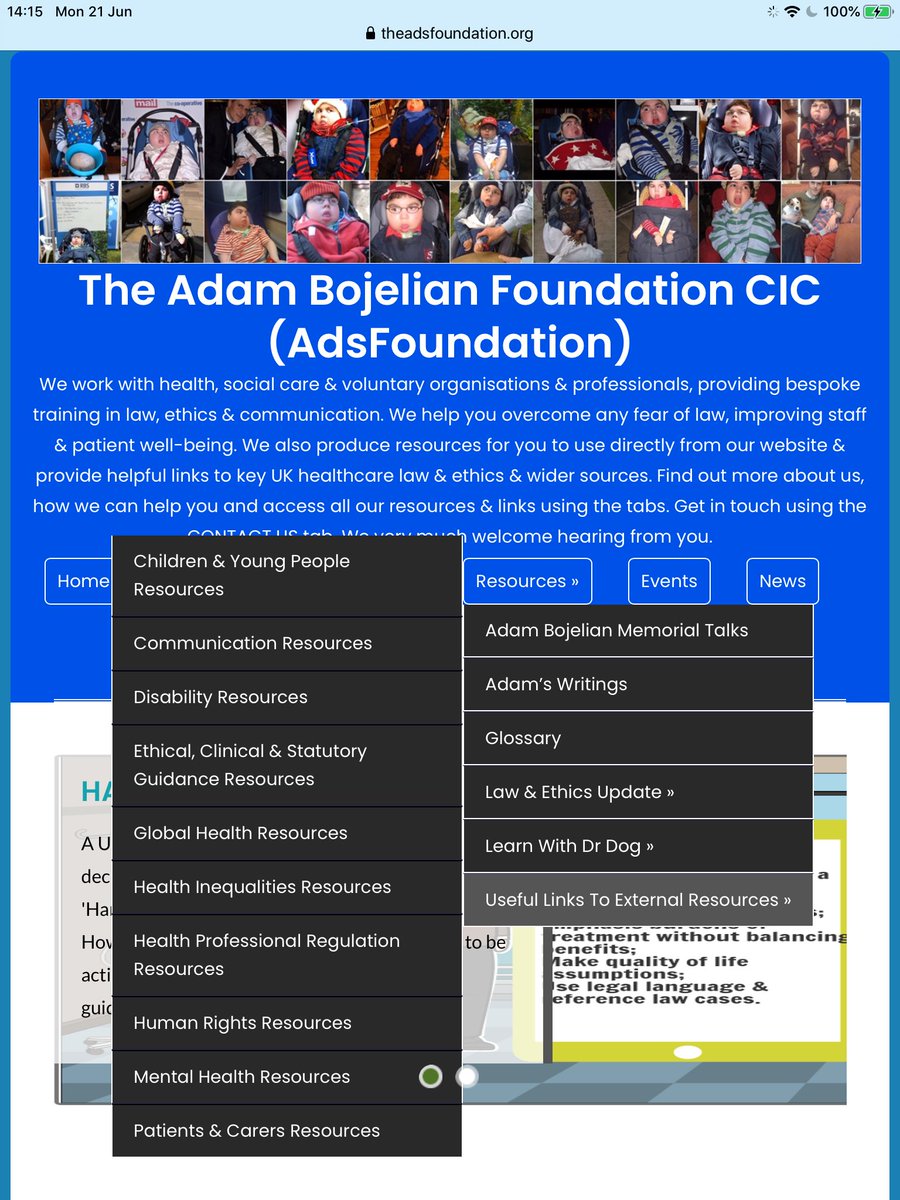 #AdsFoundation 
LINK: theadsfoundation.org