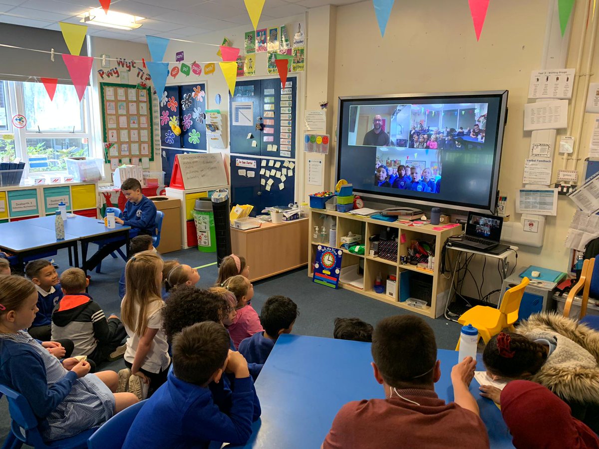 CoedGlas2024's tweet photo. Today we interviewed an Olympian. Thank you @jamiebaulch we found out so much about fitness and training. Diolch yn fawr https://t.co/zct1nj3Oo8