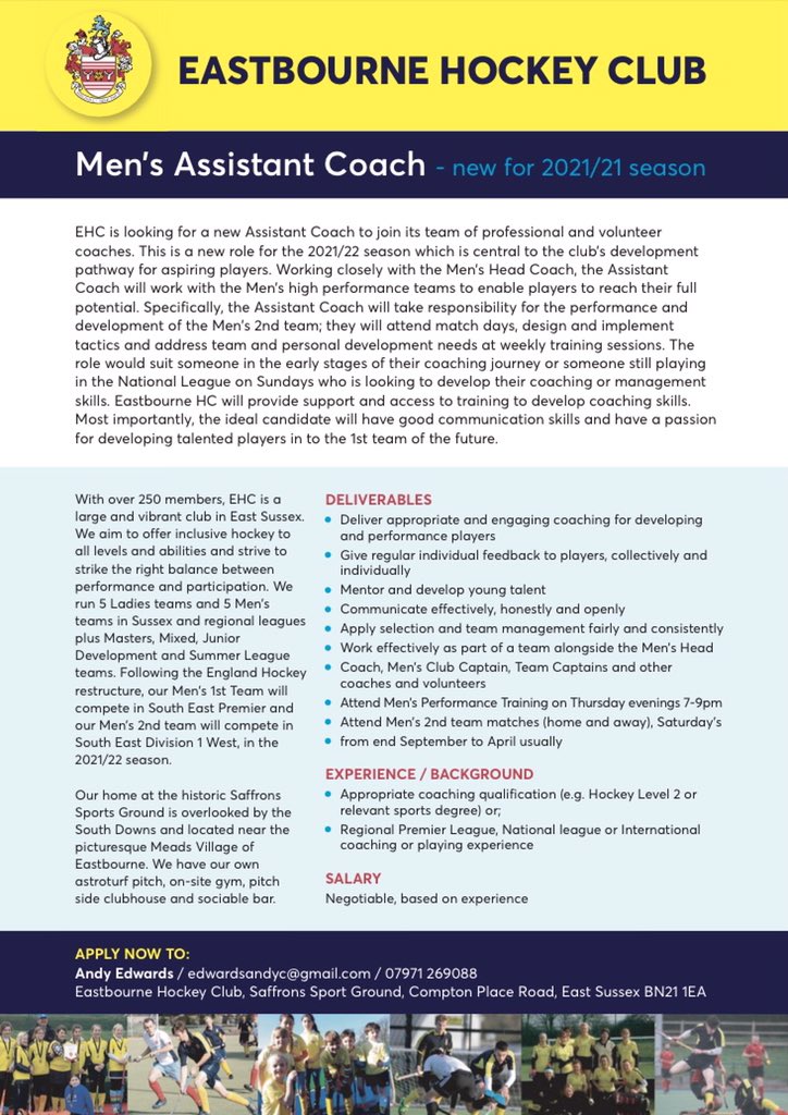 Eastbourne HC tweet media