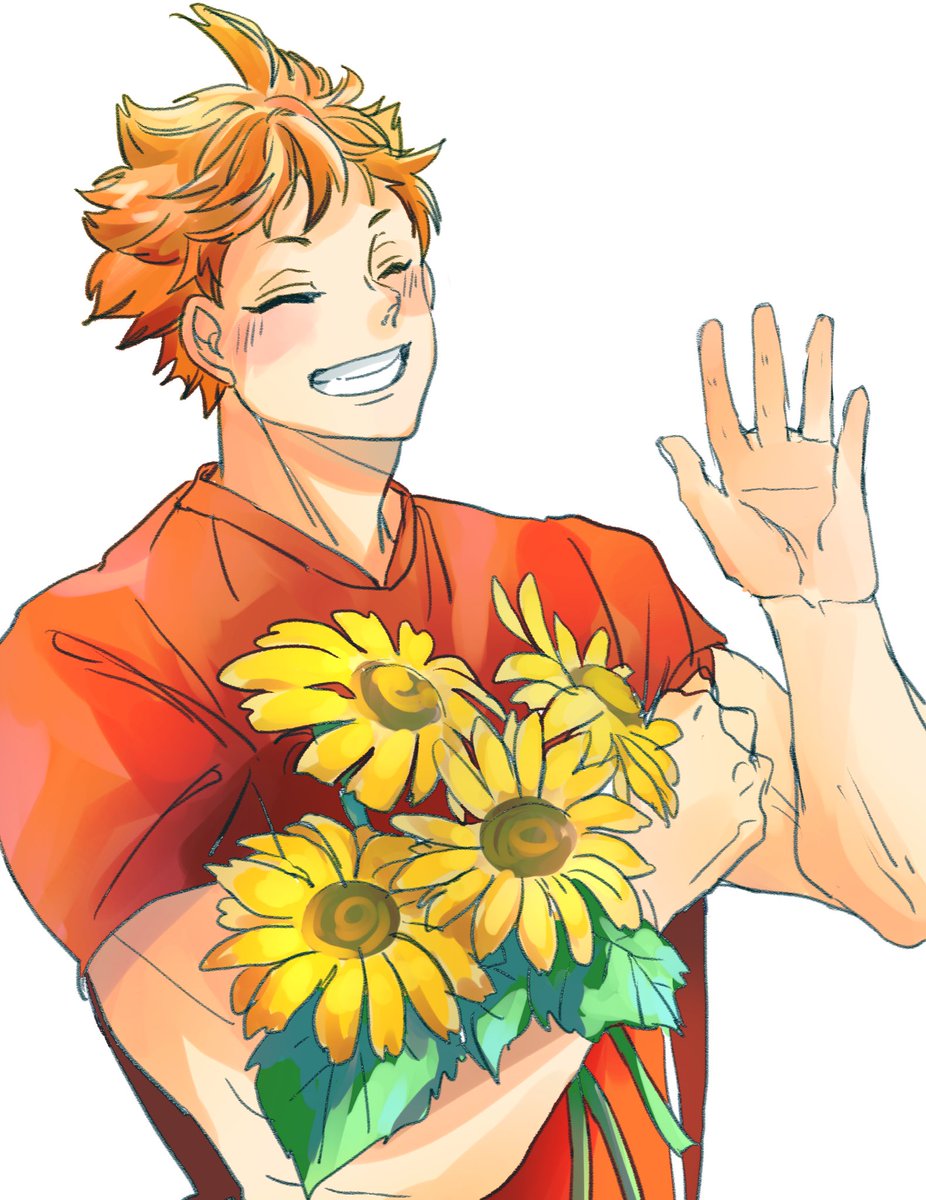 「#日向翔陽誕生祭2021 
#日向翔陽生誕祭2021

おめでとうひなた 」|銃子🍙🍊🏐のイラスト