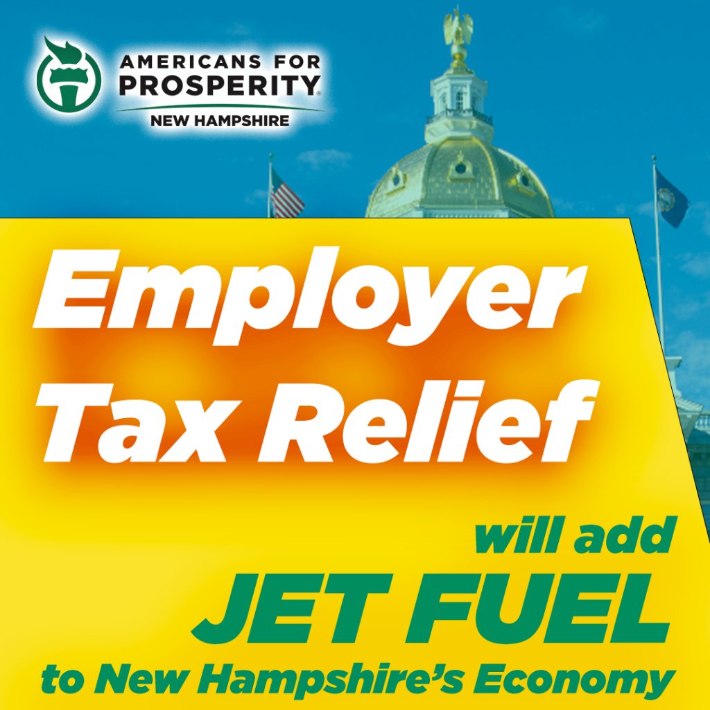 AFP_NH's tweet photo. - The budget continues the highly successful efforts to make New Hampshire employers more competitive, leading to more jobs and higher wages, by reducing the BET and BPT.

#NHPolitics #NHBudget https://t.co/2kq8OpSQrE