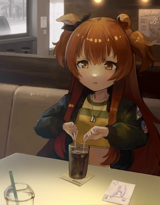 大人チャレンジに失敗したマヤちゃん☺️

#マヤノトップガン 
#ウマ娘 
