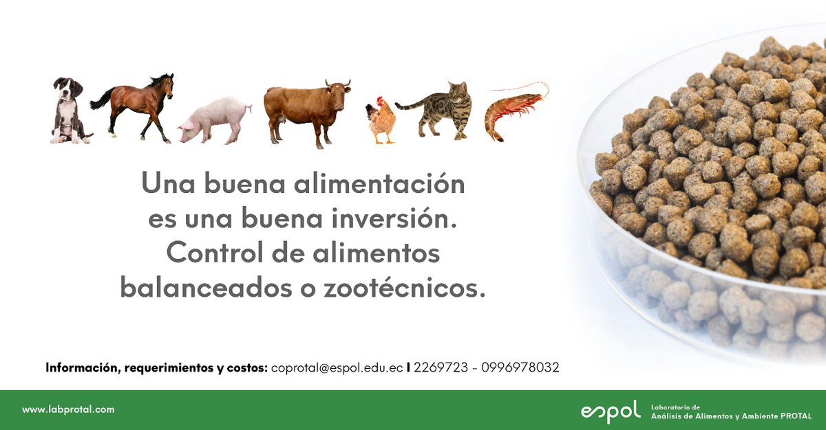 SilabESPOL's tweet image. #VC
En los laboratorios de #ESPOL se promueve #calidad y #excelencia

 #Controldecalidad
@AgriculturaEc @AgrocalidadEC @INEN_EC @SAE_EC
