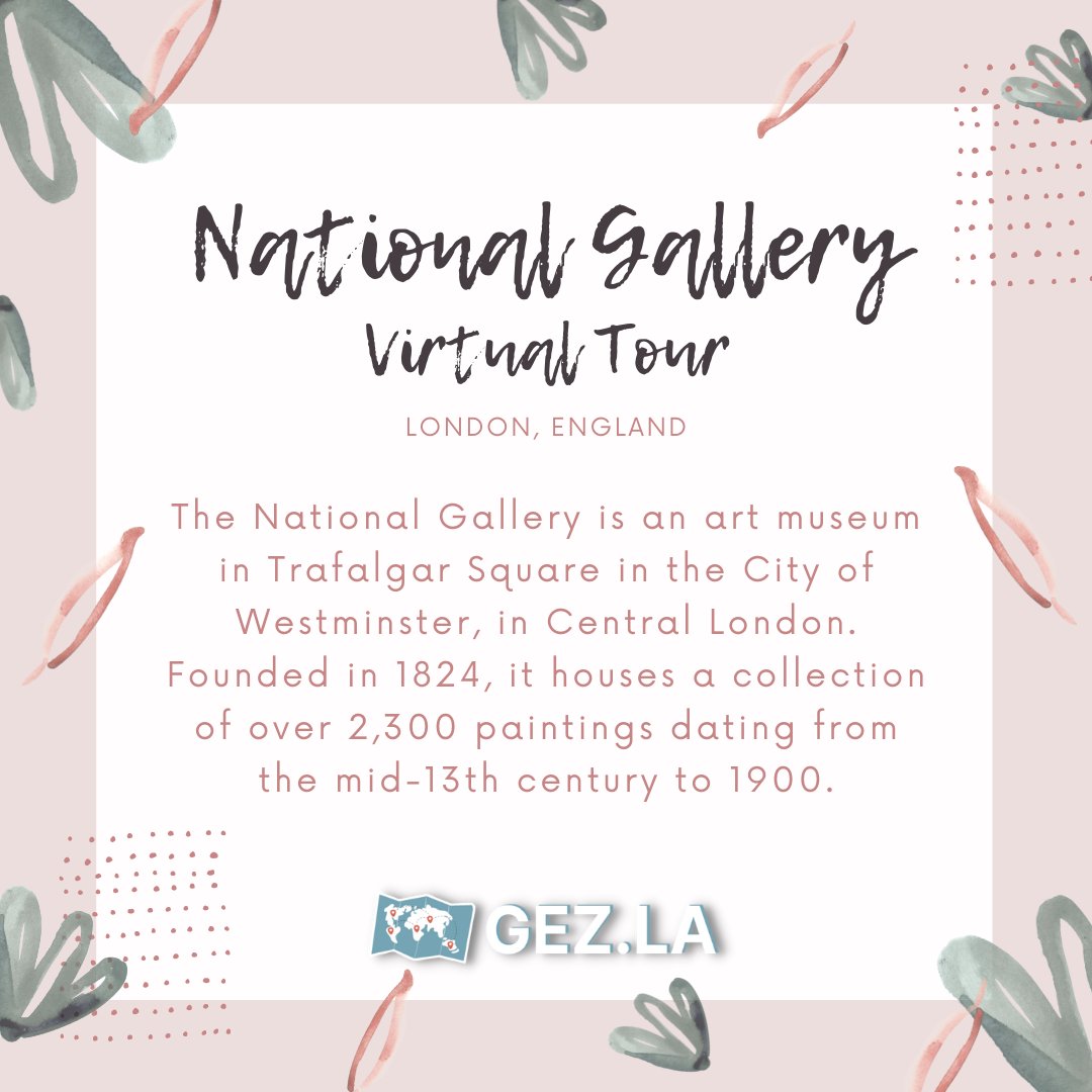 lagezla's tweet photo. National Gallery Virtual Tour
https://t.co/NmrcPvX1nt

@NationalGallery 

#VirtualTour #VirtualTours #NationalGallery #London #England #gezla #FieldTrip #museum #Museums #MuseumTour #VirtualTravel #art #gallery #virtualgallery #virtualart #virtualfieldtrip https://t.co/KQtfvCfDDg