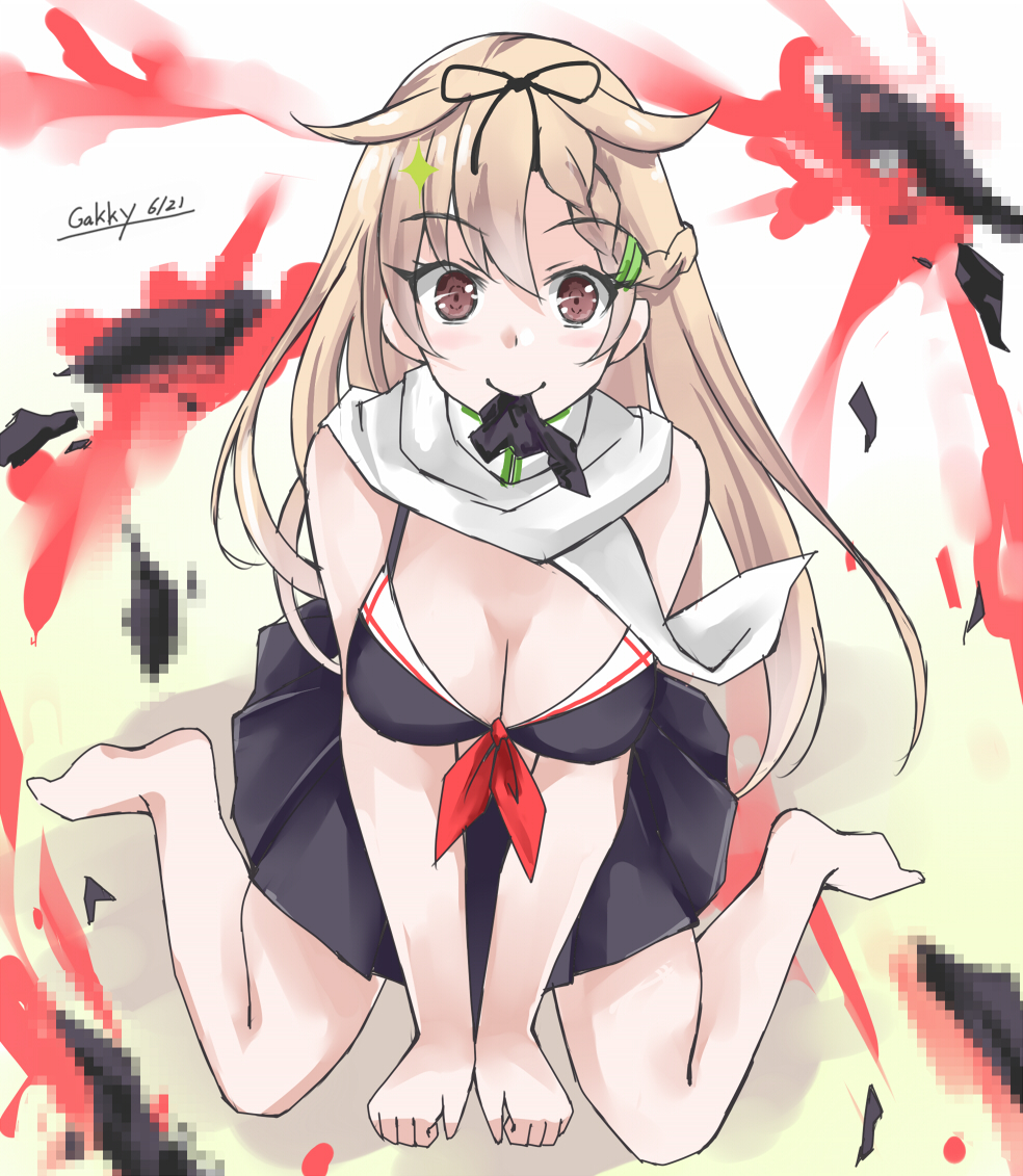 夕立(艦これ) ,夕立改二 「#艦これ版真剣お絵描き60分一本勝負_20210621
#艦これ版深夜の真剣お絵」|GAKKYのイラスト