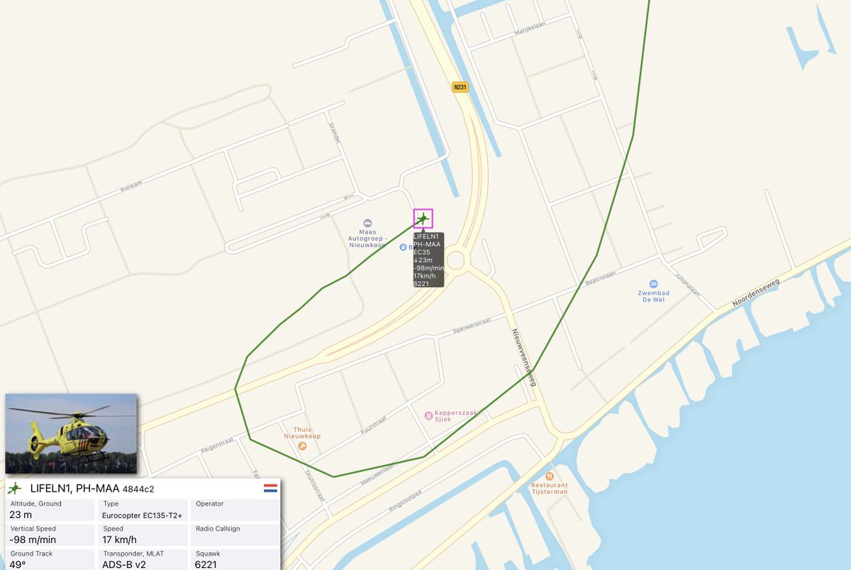 Melding ongeval Nieuwkoop