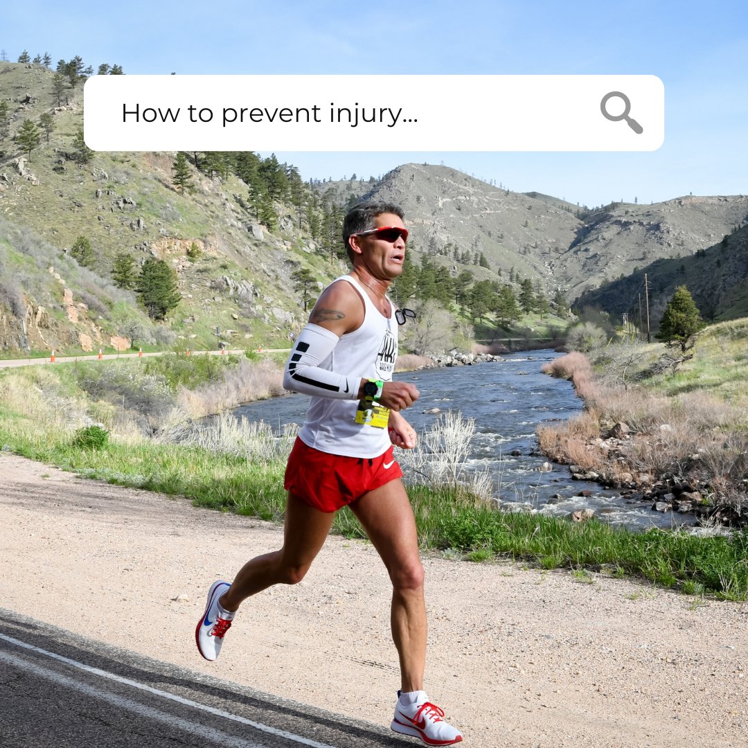 COMarathon's tweet photo. Injury Prevention Tip: Try shortening your stride! As it turns out, a lot of runners over-stride, which can lead to inefficiencies and injuries. #CoMarathon https://t.co/QuH2jGkNOV