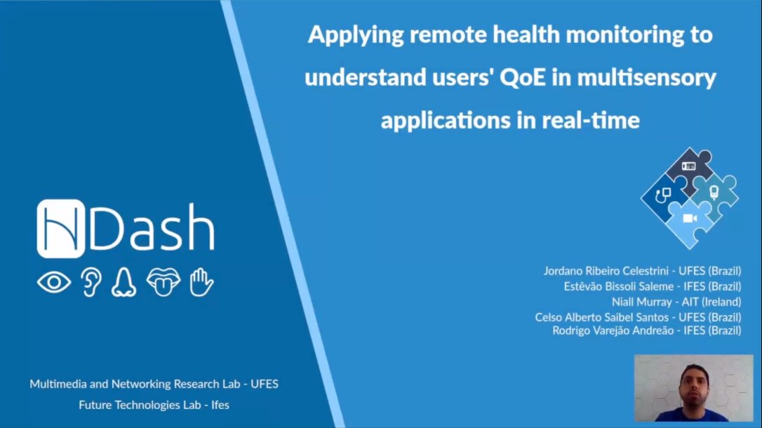 Jordano R. Celestrini from the Federal University of Espírito Santo on "Applying remote health monitoring to understand users’ multisensory perception in real-time"

#acmimx <a href="/sigmm/">ACM SIGMM</a> <a href="/ACMIMX/">ACM Interactive Media Experiences (IMX)</a>