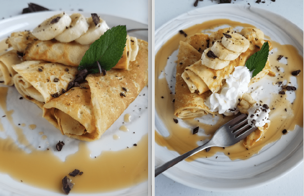 Got guests? Wow them with this Banana Toffee Crepes recipe! 

Read more 👉 lttr.ai/iJxv

#creperecipe #banancrepesrecipe #breakfastcreperecipe