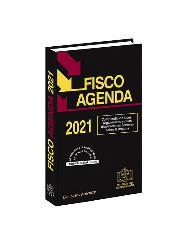 #Recomendación Fisco Agenda 2021
La mejor recopilación de leyes fiscales en versión económica, con casos prácticos y justo con las leyes que tú necesitas. 

💻ow.ly/Tr8G50Ff2sc
☎ 50965115 - 50965116
📱55 7629 7072
📧 pedidos@grupoisef.com.mx