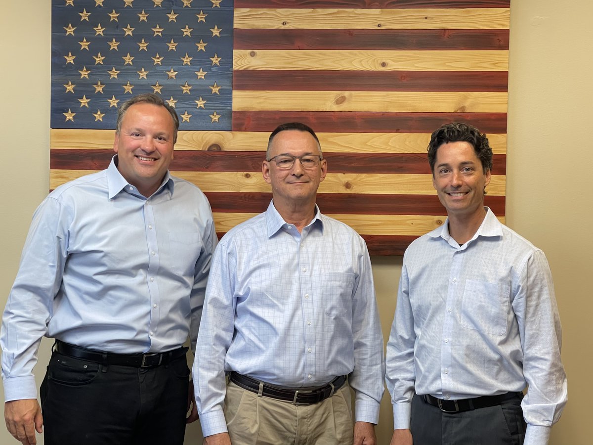 PetroleumServ's tweet photo. We are excited to welcome Prokar, Inc. to the #PSCFamily! Pictured here are CEO Joel Dickerson, Prokar Founder &amp; President Lee Schreve, and Sr. Vice President of Corporate Development Houston Haymon. To learn more about the acquisition, visit https://t.co/jgeCRdLZSv. #PSCProud https://t.co/a8ICMclHz9