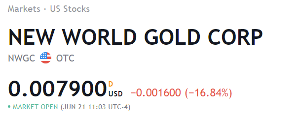 NextRun2's tweet photo. $NWGC Looks great  
Took starter on that dip 0.0079 https://t.co/zw8zNB53i6