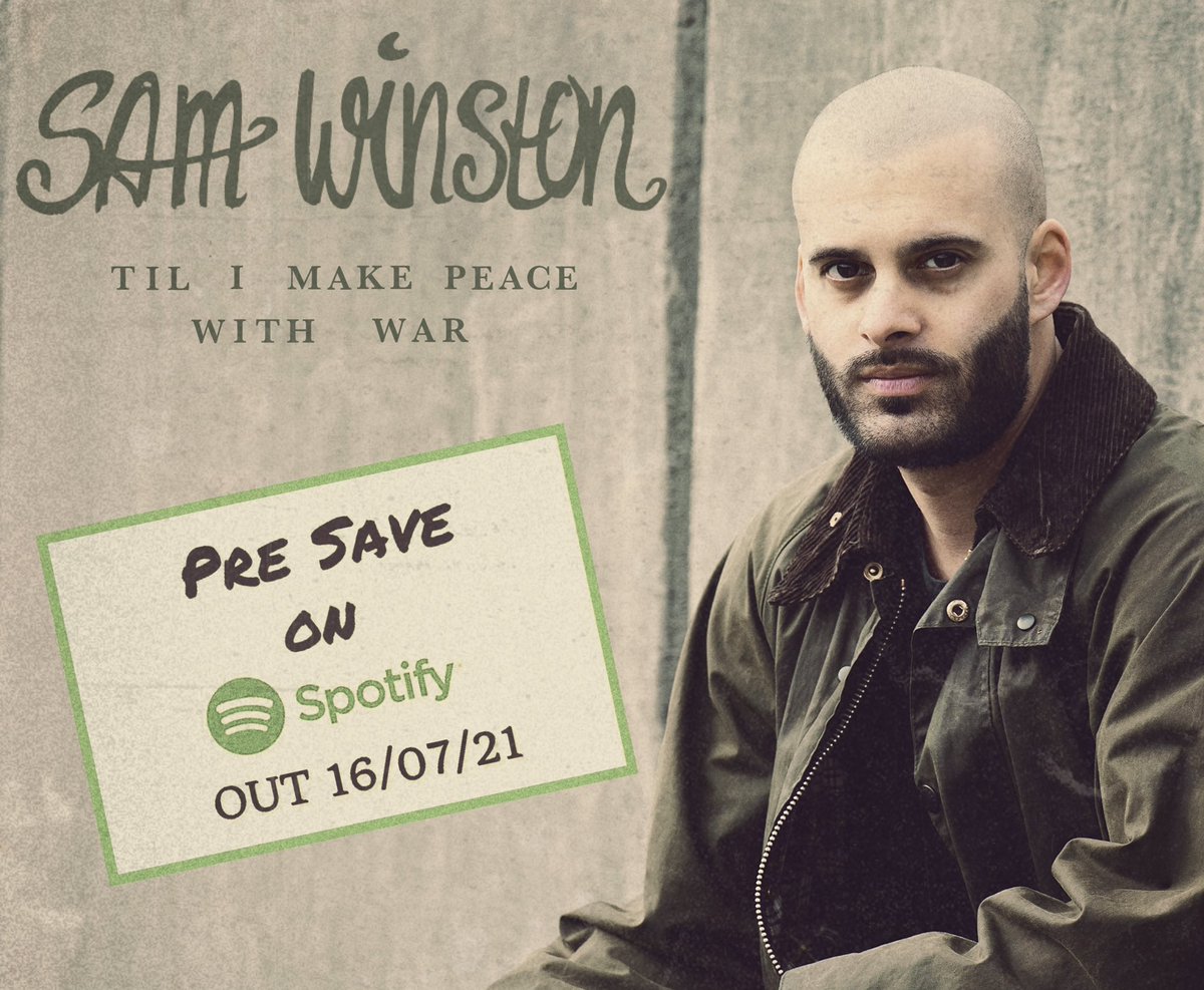 NEW SINGLE ‘Til I Make Peace With War’ will be released July 16 🥳! MORE INFO over the next few weeks re: its animated music vid (see previous post) &amp; its backstory. For now, please give the song a Pre-Save! Link in my bio and ➡️ presave.io/t/makepeace