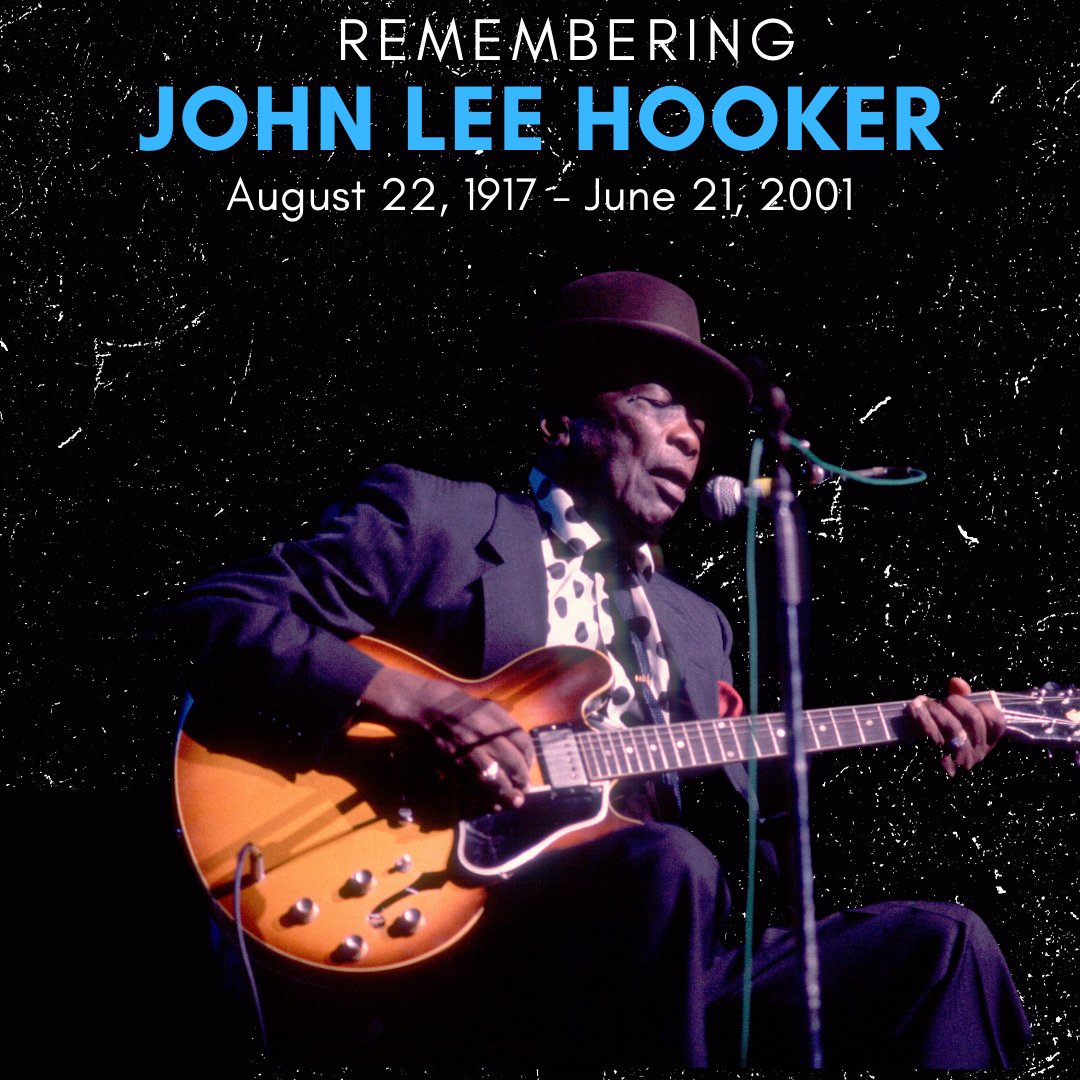 johnLeeHooker's tweet photo. Today we remember the King of the Boogie, the one and only John Lee Hooker: August 22, 1917 - June 21, 2001. Pour one out for Hook today and get down to the G.O.A.T.: https://t.co/fxnkg3zOUW 

📸: Getty Images. #JohnLeeHooker #Boogie #Blues https://t.co/Mv4ZSv59BK