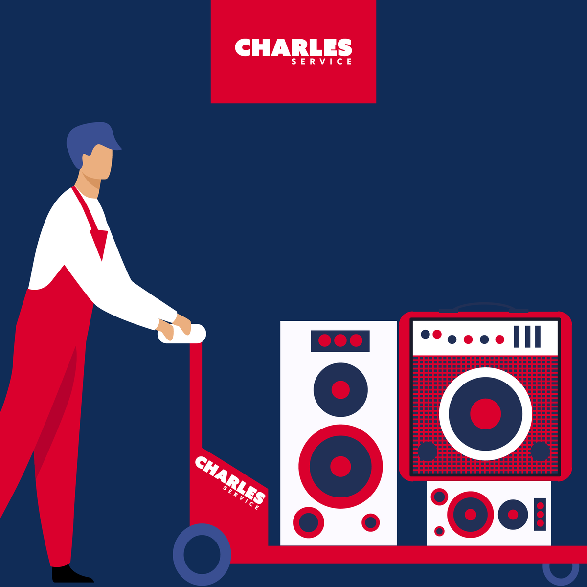 Charles Service vous aide à transporter tout type de matériel, et ça vaut aussi pour vos instruments et enceintes ! 😄

Toute l'équipe Charles Service vous souhaite une bonne fête de la musique 🎶