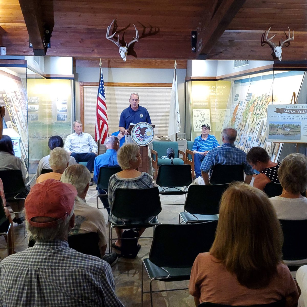 HomeofSuperman's tweet photo. Senator Dale Fowler just made a fantastic announcement! The Friends of Fort Massac has been awarded a $200,000 grant to demolition the Laidlaw building and proceed with the construction of the Massac Village Project.
#HomeofSuperman #MetropolisIL  #SouthernIL #EnjoyIllinois https://t.co/10qwzQpCSL