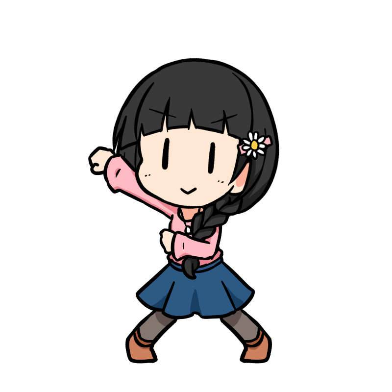 バチ 動画に使ったこういう氏家むつみちゃんの絵40枚くらい動画説明文のurlから落とせるよ T Co Dahxp1oeza Twitter