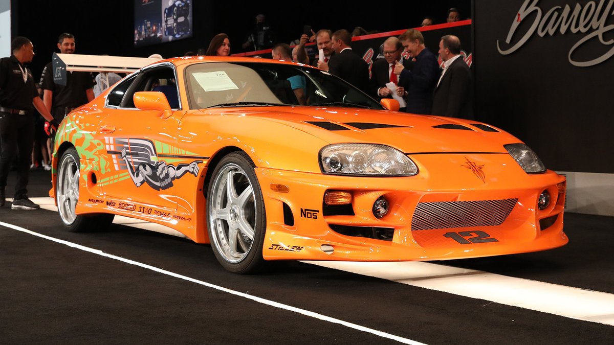 Toyota Supra from 'The Fast and the Furious' sells for over $500,000: bit.ly/2SgqUZL