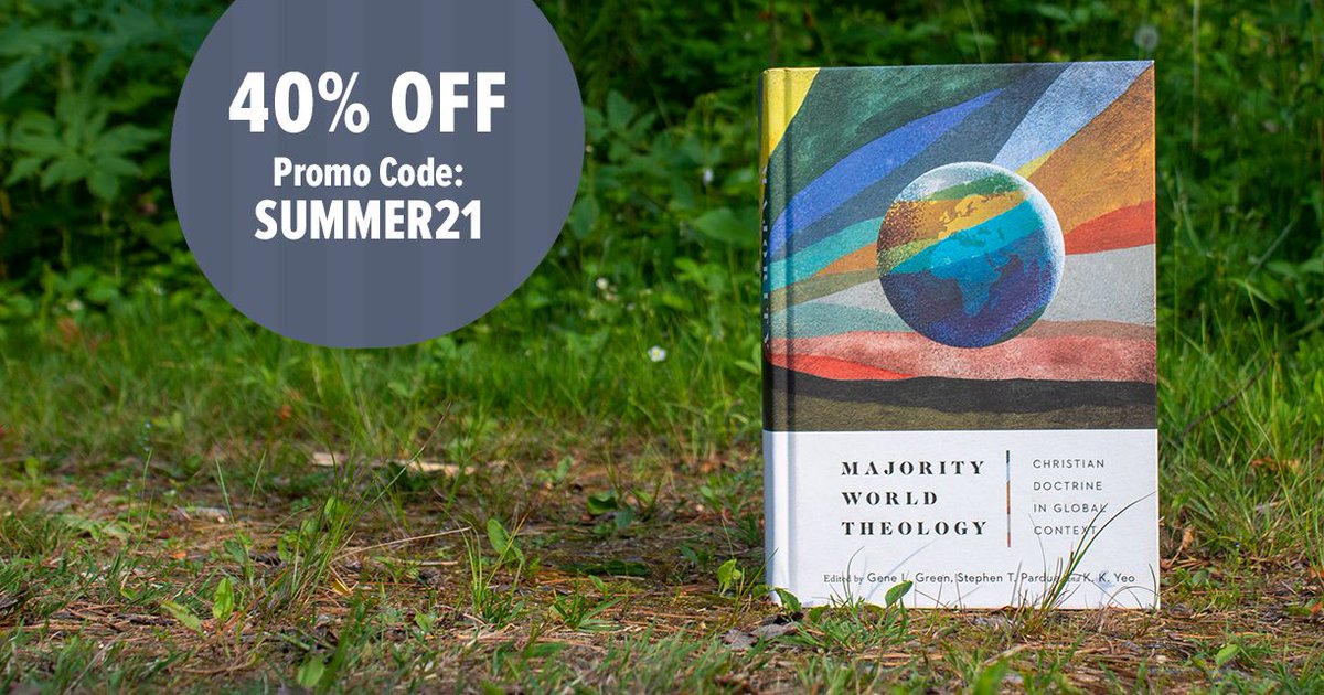 ivpacademic's tweet photo. 'Majority World Theology' is 40% off now through July 25 during the @ivpress Summer Reading Sale!
Shop this title and more at https://t.co/AJjiEASRTu. #IVPSummerReading https://t.co/6R57zZ9sH4