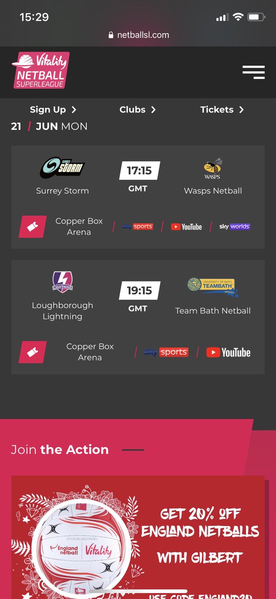 PamelaCookey's tweet photo. Itโs the last day of the regular season!! T-45mins #MondayNightNetball coming you way
๐ @SurreyStorm-@Wasps_Netball
๐ @LboroLightning -@TeamBathNetball๐๐พ
Great to be with the lovely ladies @DiDougherty1 @carolinebarker @traceynev & the @SkyNetball crew
@SkyNetball @YouTube https://t.co/eIU7jT8feR