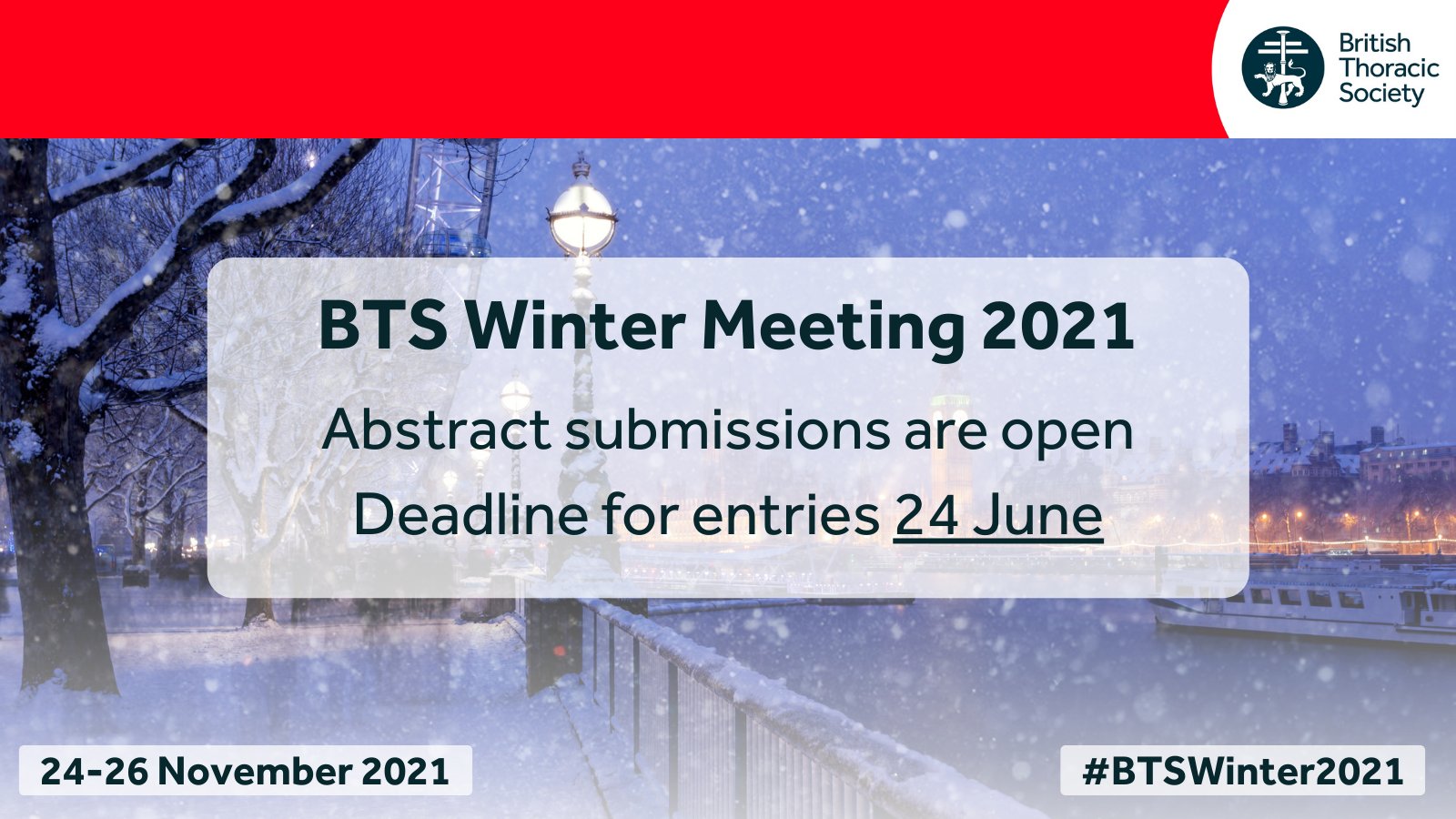 BTS on Twitter "The BTS Winter Meeting 2021 abstracts from