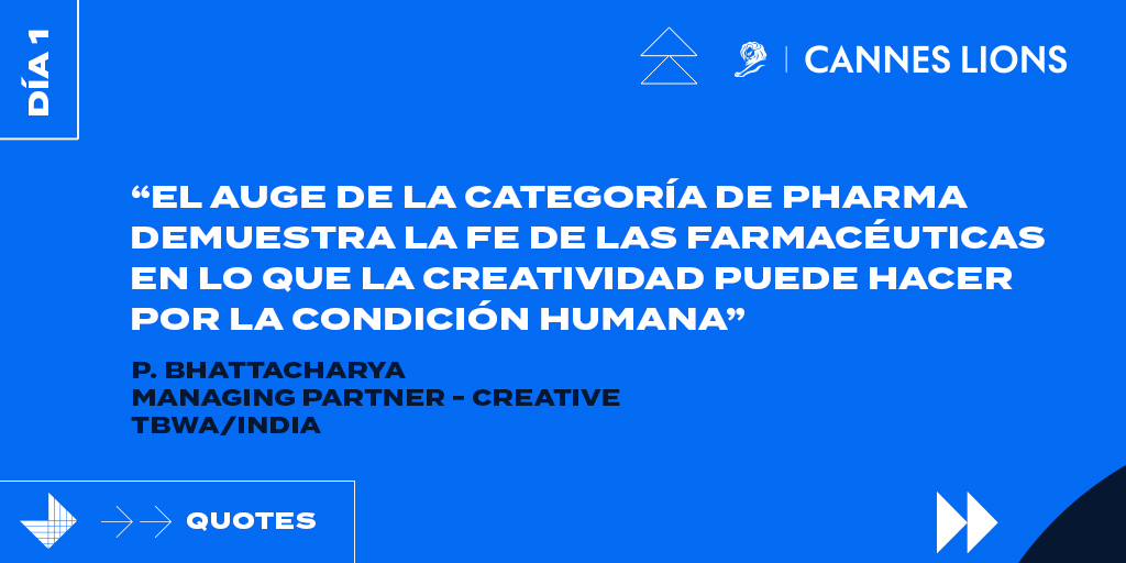 Edelman_Spain's tweet photo. Notable aumento de los casos en la categoría Pharma Lions de #CannesLions2021, con la empatía como emoción principal. #EdelCulture #YoSoyEdelman https://t.co/RMYw9ZApJR