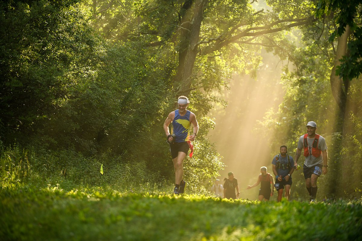 tmcrow's tweet photo. the journey to @Tahoe200ultra went through @RunKettle100. awesome time. no crew. no pacer. and temps soaring to the mid 90s. layers of challenges and nuances. does life get any better? fitness seems to be on point. mind is in a solid place. #Sub24 #PMA #Tahoe200 https://t.co/G7Uv7CiK0F
