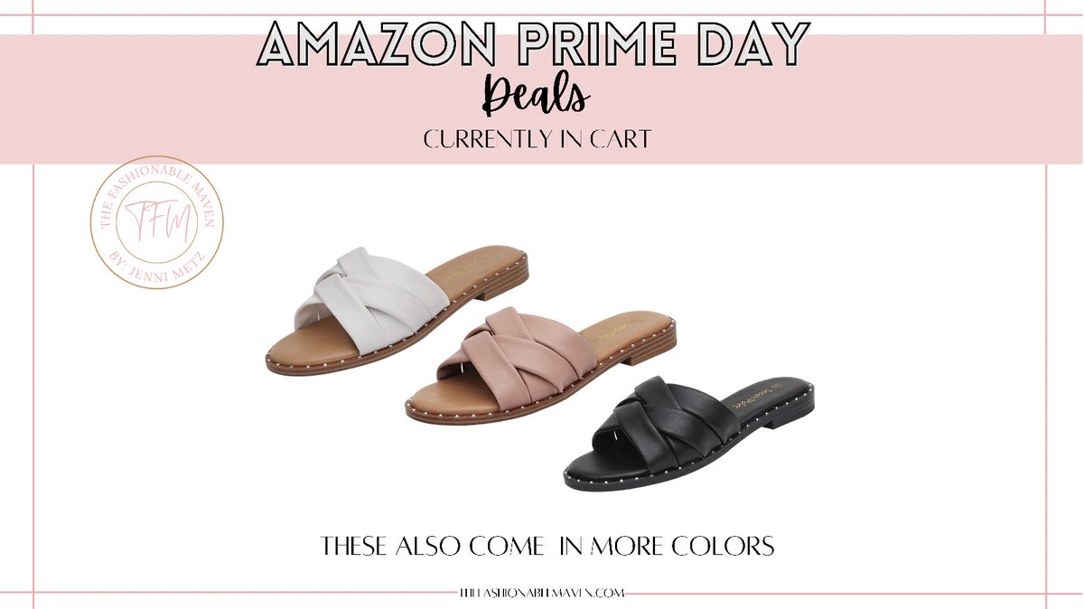JenniMetz's tweet photo. https://t.co/pzyJNZgNDO 

Studded sandals on sale only $24! 
#AmazonPrimeDay #amazon #PrimeDay  #FoundItOnAmazon #amazonfashion #amazoninfluencer https://t.co/G8DAnOMPi6