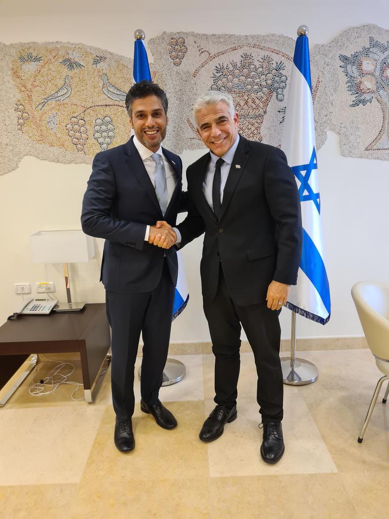 التقى اليوم في الكنيست وزير الخارجية الاسرائيلي بسفير الإمارات العربية المتحدة لدى إٍسرائيل السيد…