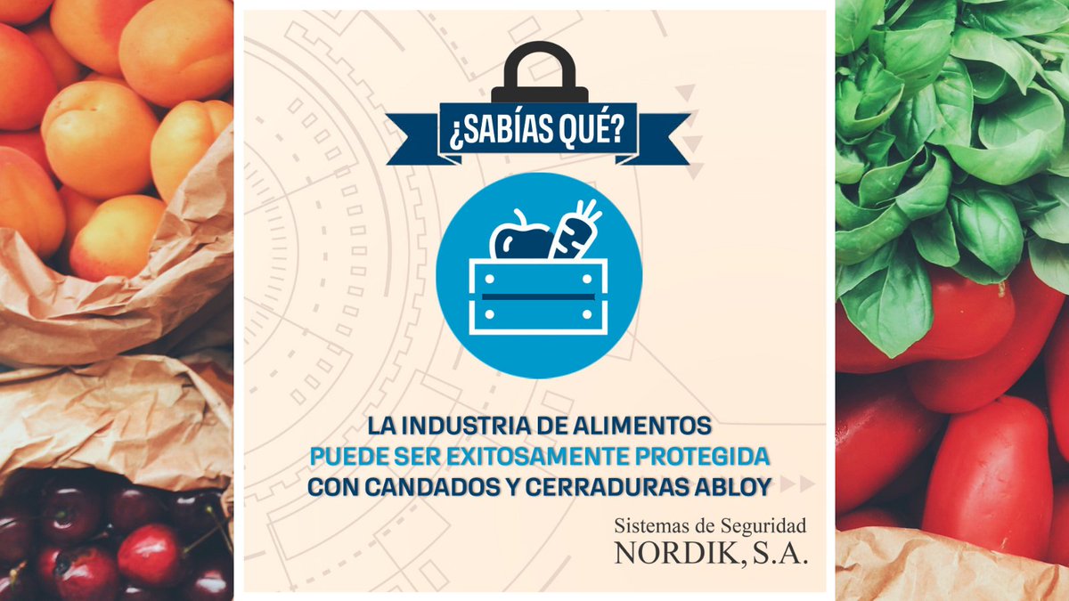 ssnordik's tweet photo. La protección de activos y alimentos JAMÁS es opcional…si la colocamos como prioridad, ahorraremos recursos y disgustos 💸

Esta industria es una de las más atacadas, la alta seguridad Abloy es su mejor opción.

🔵 Contáctenos: 0212-2868150 / ventas@seguridadnordik.com https://t.co/TfS4oNz82M