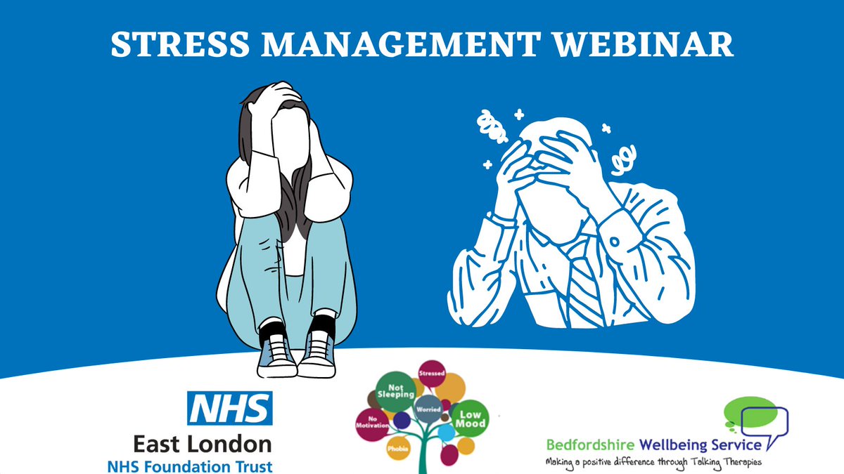 BedfordshireTT's tweet photo. Are you feeling more stressed than usual recently?😟Are you stressed about work, relationships or life returning to normal?

On the 1st of July at 14:00pm and 15th of July at 14:30pm join us for a free webinar on how to manage this.

Sign up now on👨‍💻: https://t.co/OmpVEKoUKl https://t.co/lDZQo0FD51
