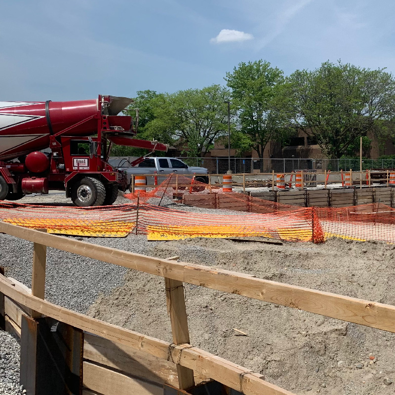 STARFinancial's tweet photo. Things are taking shape at the site of our new headquarters. Lots of concrete was poured last week. #STAROnMain https://t.co/vQOmnvGu07