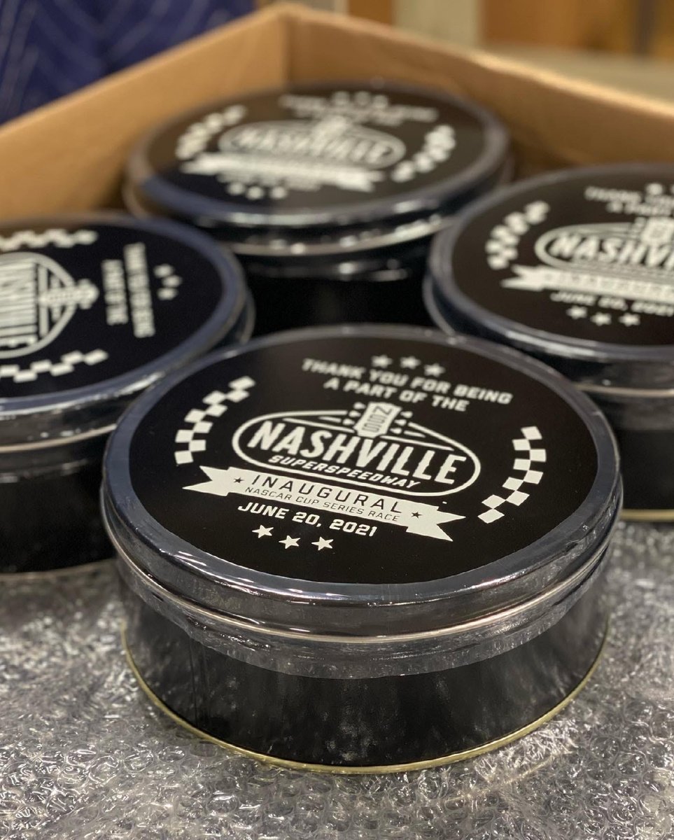 coltschocolates's tweet photo. The last NASCAR Cup Series race in the Nashville area was run in 1984, ironically the same year we opened our doors.

As NASCAR returned to middle Tennessee over the weekend, we were honored to be asked to provide custom Bolts for the inaugural Ally 400 at Nashville Speedway race https://t.co/cUTQZ3DKbc