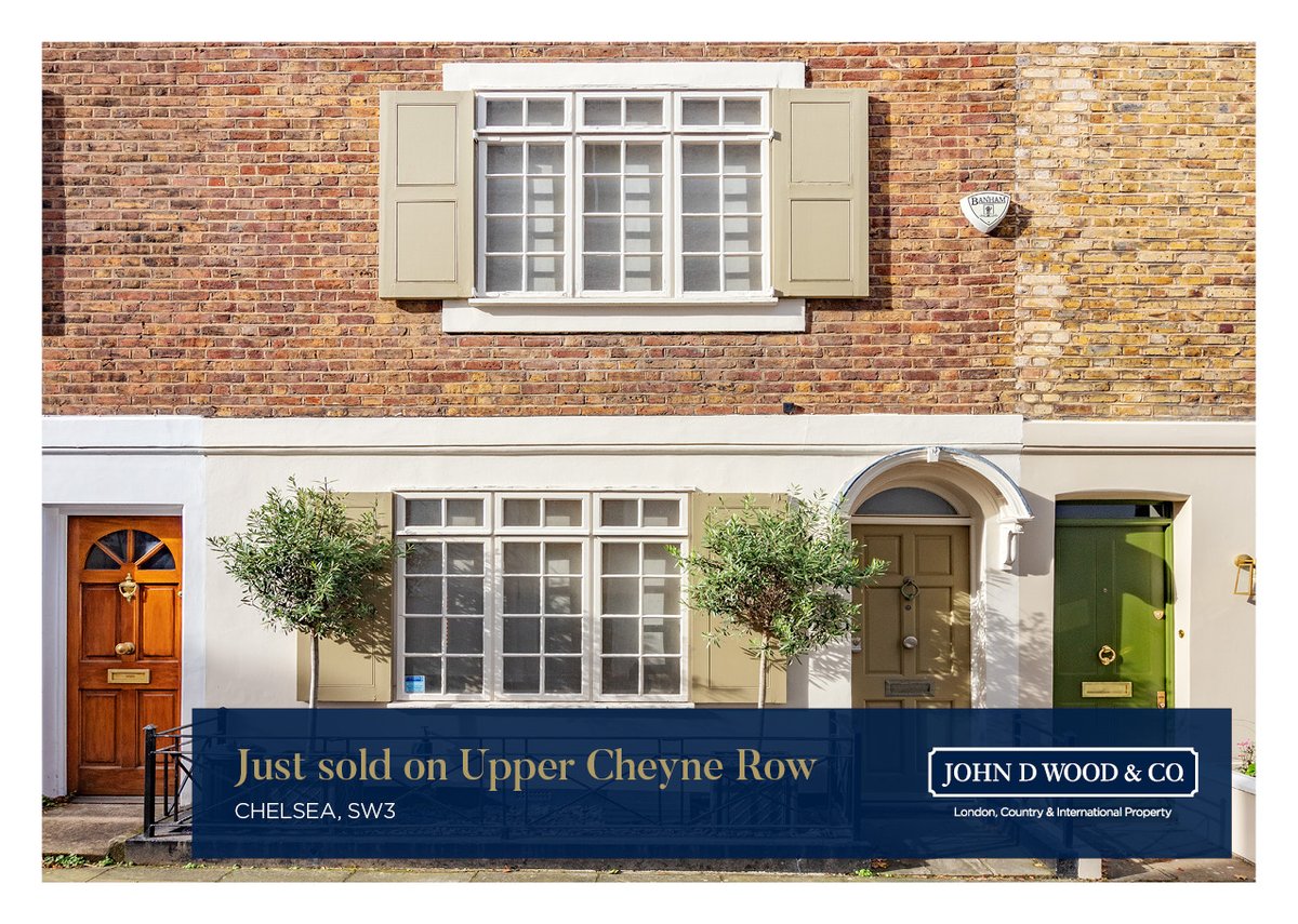 We have recently sold a beautifully presented house in the middle of this charming street located in the heart of Old Chelsea. Guide Price £1,750,000. We have more properties available so do get in touch on 020 7352 1484.

#SW3 #residential #property #homes #OldChelsea