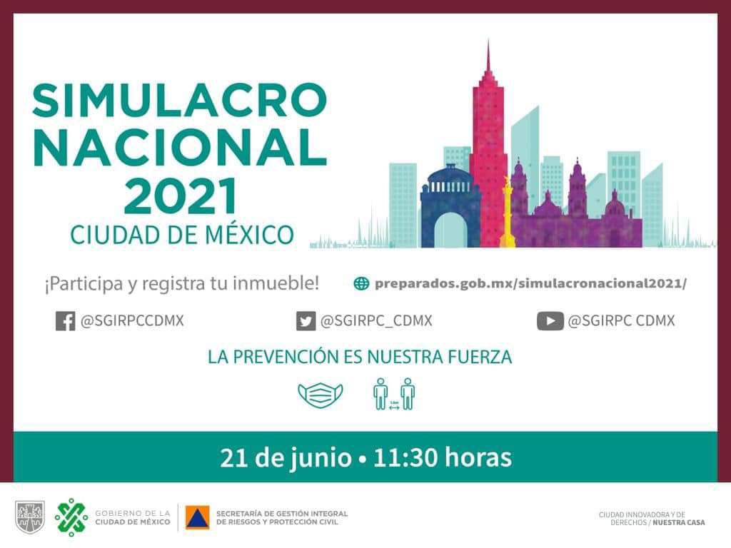 moreno_ysaura's tweet photo. Recuerden que hoy tenemos #SimulacroNacional2021  🙂 https://t.co/Edl8LeOTOs