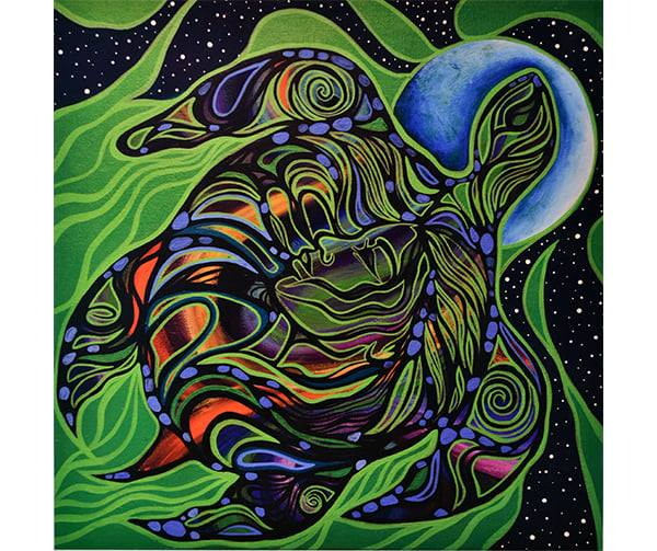 Part 2: Let today not be about settler guilt, let it be a centering of Indigenous voices, celebrations and wishes.

Meegwetch
(art work by Jackie Traverse nativecanadianarts.com/artist/jackie-…