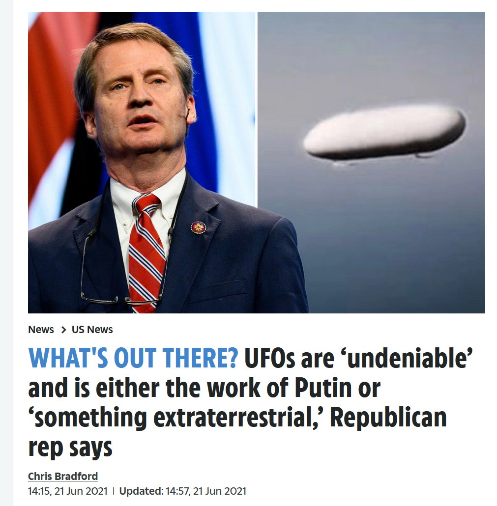 Kabamur's tweet photo. Secret space programs don't disclose themselves by pretending to be ET Crafts while the Pentagon denies any connection.

False flag attacks aren't peaceful sightings going back centuries.

Adversaries don't disable nukes.

"Read Ezekiel" - Rep Tim Burchett
https://t.co/q8uvaww0l1 https://t.co/scEVLRH8Hk