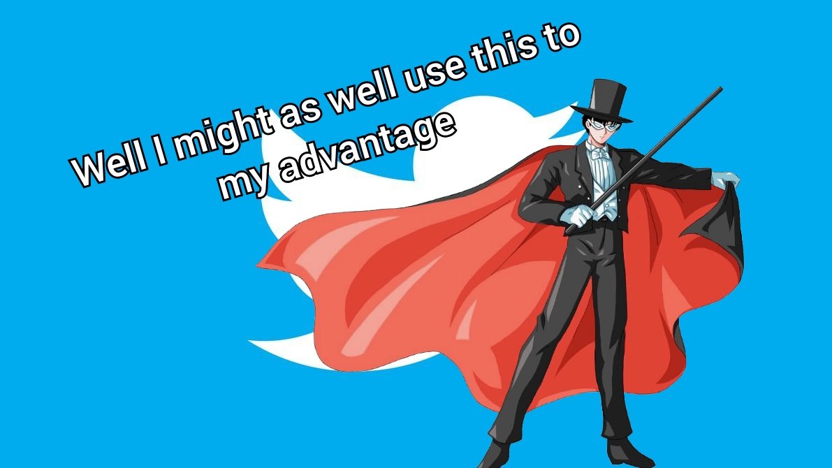 TuxedoReal's tweet photo. Tuxedo Mask joins Parody twitter https://t.co/kLV4ruzyQf