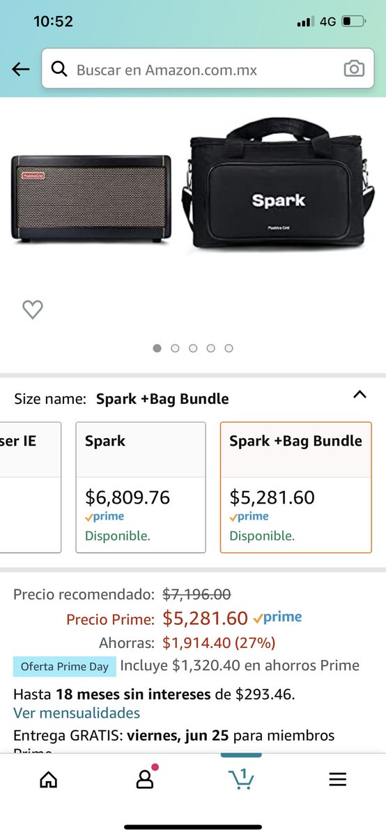 shopalcoholicyn's tweet photo. @amazonmex por qué no me respeta el precio que publica? #AmazonPrimeDay #AmazonPrime @Profeco https://t.co/dmEb9NTcm7