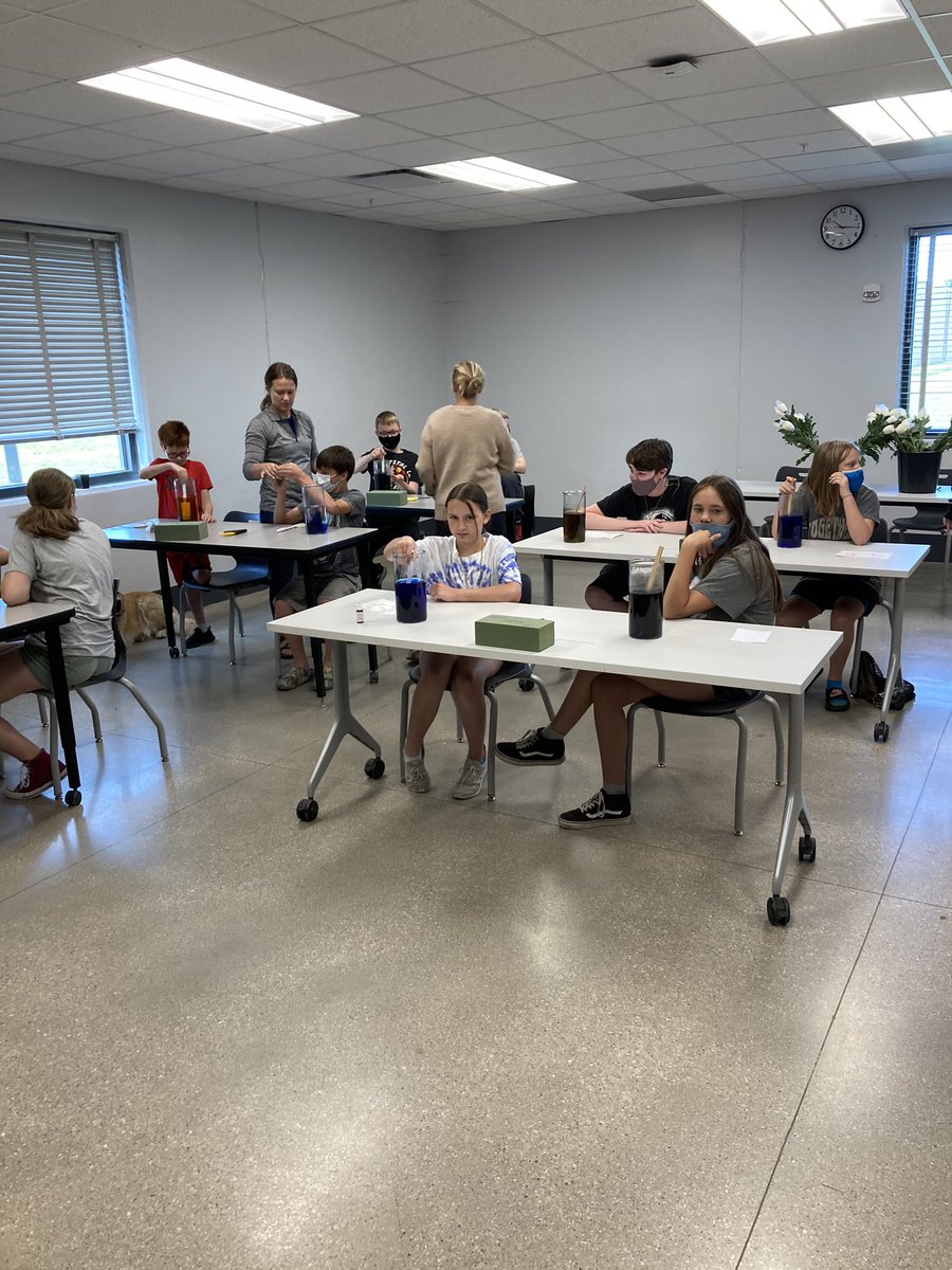 DSMFFA's tweet photo. Today is the first day of our week long middle school camp. 16 students from across @dmps are coming to learn about plants and animals. Students learned about showing sheep as well as xylem and phloem in plants today. https://t.co/x9Z6c6enaq