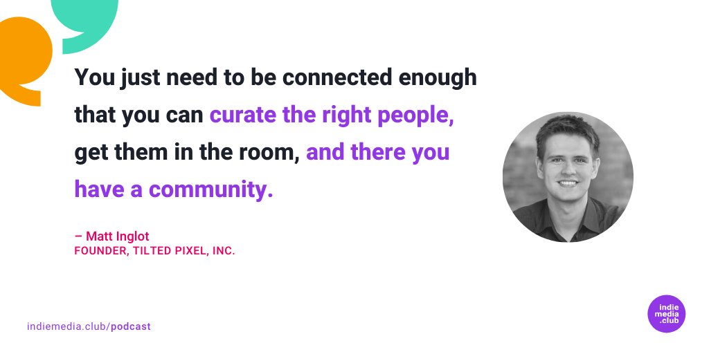 Get the right people in the room!

Listen to our latest podcast with Matt Inglot, founder of <a href="/tiltedpixel/">Tilted Pixel Inc.</a>, to learn how to grow and scale a successful membership site >>> loom.ly/NkuJq7o 

#membership #digitalmedia #onlinebusiness #mediaplanning