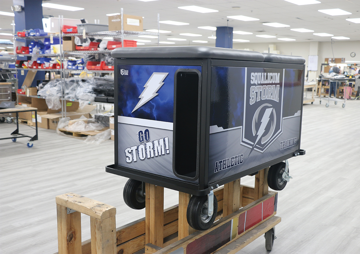 PHSAthleticEdge's tweet photo. Squalicum High School is getting ready for Game Day! A new 4' SmartCart is headed your way, and we wanted to give you a shout out. Thank you for choosing The Athletic Edge for your project! #wehavetheedege #sidelinesolutions #smartcart
@SqualicumHS @HenrySchein https://t.co/EKlRJgB3JB