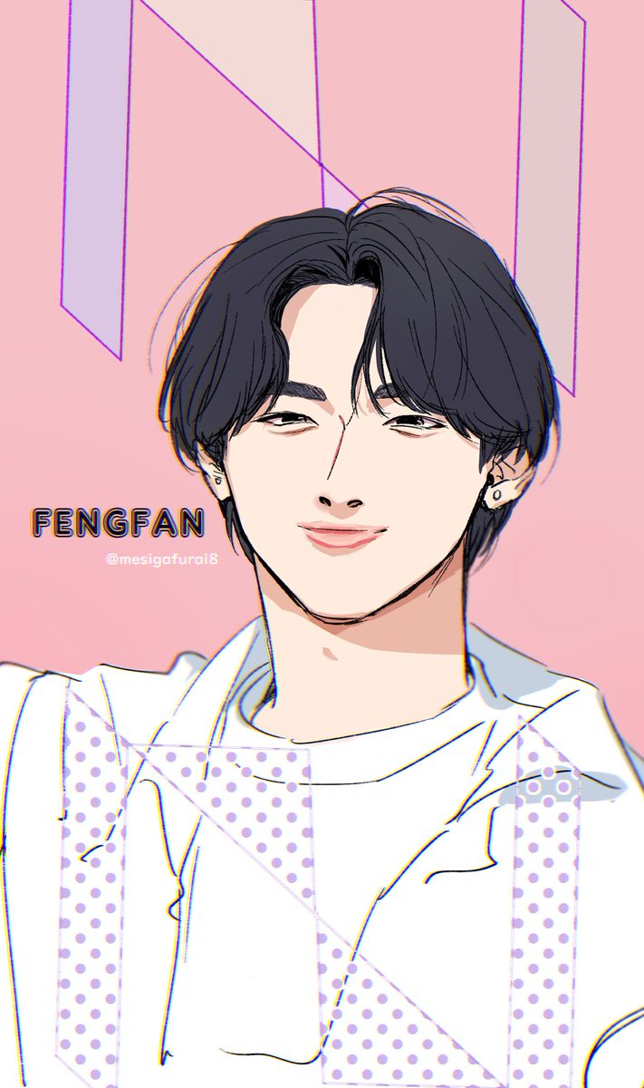 mesigafurai8's tweet photo. 染め直した色かわいいし、なんでボサボサだったの？かわいい
#許豊凡
 #INIfanart https://t.co/BNTTqqYooW