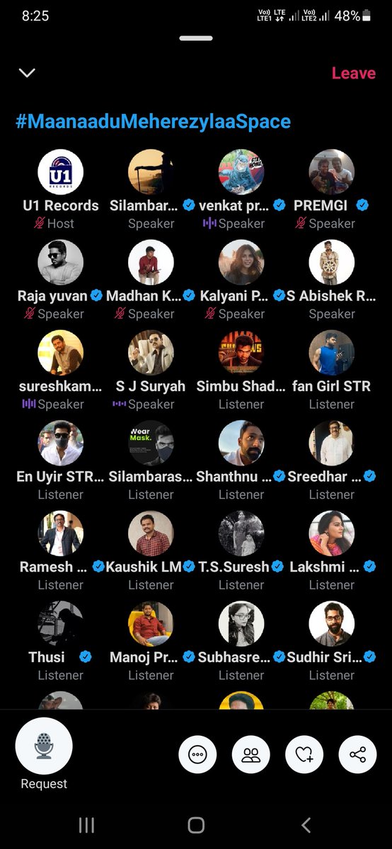 ItzRakesh_7's tweet photo. Such Unforgetable Memory In My Life ❤😍

Thank You So Much Thalaivaa @SilambarasanTR_ ❤

Well Hosted Brother @cinemapayyan 👍

#SilambarasanTRonSpaces #Maanaadu #Meherezylaa 
@vp_offl @thisisysr @sureshkamatchi @iam_SJSuryah @Premgiamaren @thisisysr @madhankarky @kalyanipriyan https://t.co/ppuAckH27w