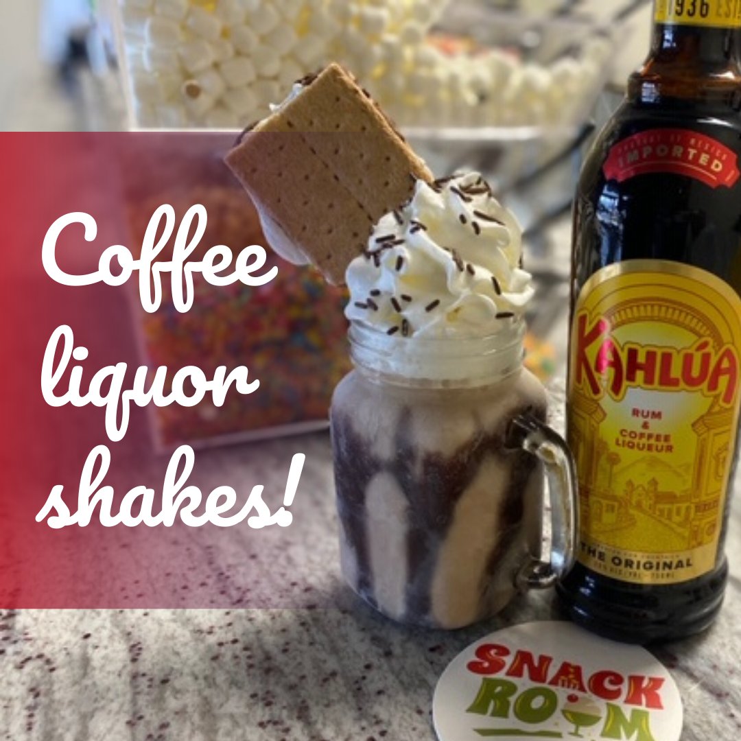 SnackRm's tweet photo. Take the edgy off with one of your boozy shakes topped with whipped cream!

#shakes #flaours #milkshakes #boozyshakes #caramel #sweet #treats #tastebuds #alcoholic #edgy #shakesforyou #curbside #flavourofyourchoice #orderyourown #snackroom https://t.co/HfHQEV3Dmi