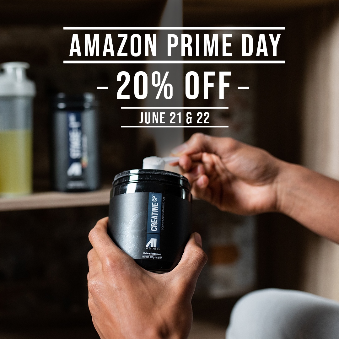 AIWellness_'s tweet photo. Only 48 hours to get 20% off for Amazon Prime Day. Stock up: https://t.co/6Y54QkxFD0 #PrimeDay

No code necessary. https://t.co/CeJTtWOeKh