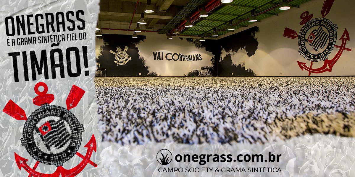 Corinthians's tweet photo. Onegrass é a grama sintética fiel do TIMÃO! Presente na Neo Química Arena e em nosso CT, a Onegrass oferece a melhor tecnologia em gramado sintético do Brasil.

#onegrass #gramasintetica #neoquimicaarena #corinthians https://t.co/dp0c1iKlNF