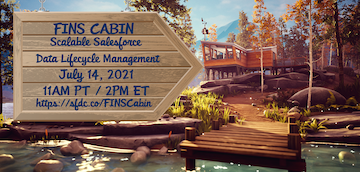 jeffgarwood's tweet photo. Join Us in #Salesforce Financial Services Cabin #FINSCabin Scalable Data Lifecycle Management on 14 July. Grab an Adirondack chair to learn and join the discussion on achieving Performance, Scale, Compliance. Register https://t.co/TBYQXZRyU0 #DeveloperForce https://t.co/b2G6Gv28HO